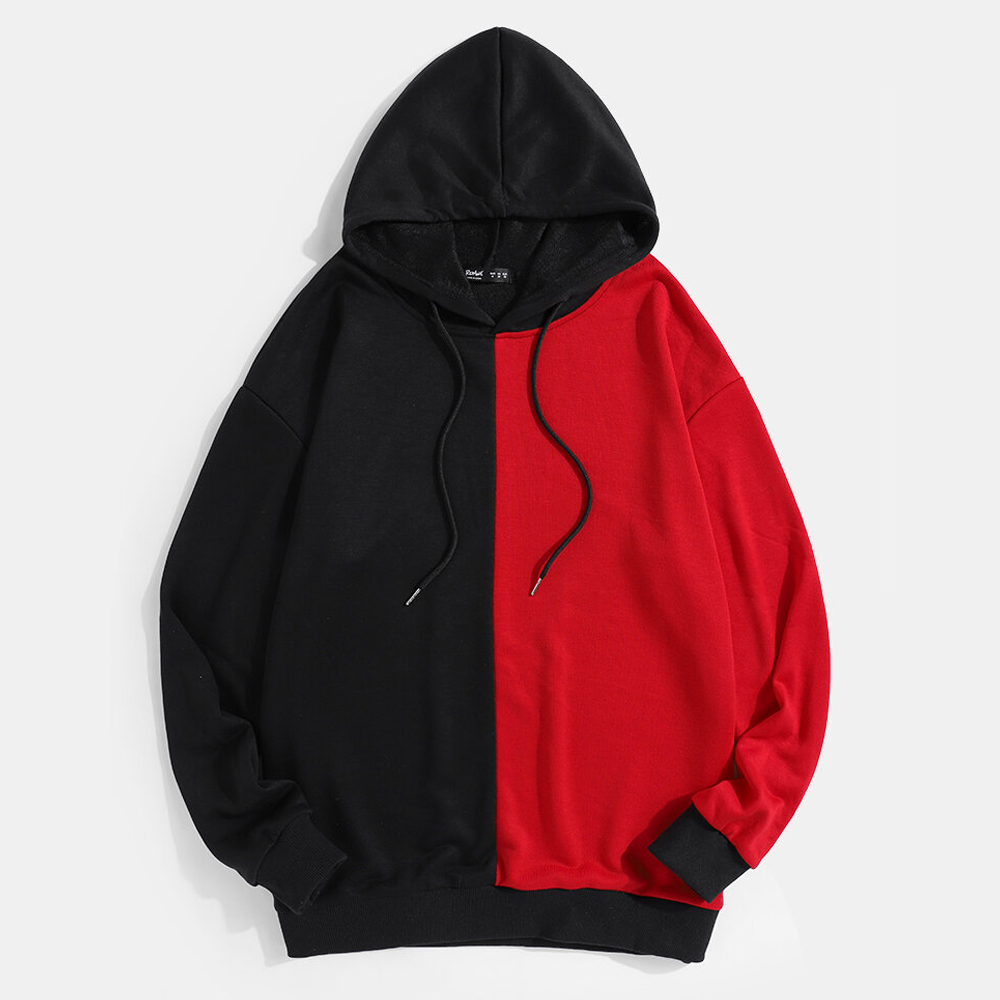  Quality Men Blank Plain Pullover Hoodies Sweatshirt Hoody Clothing