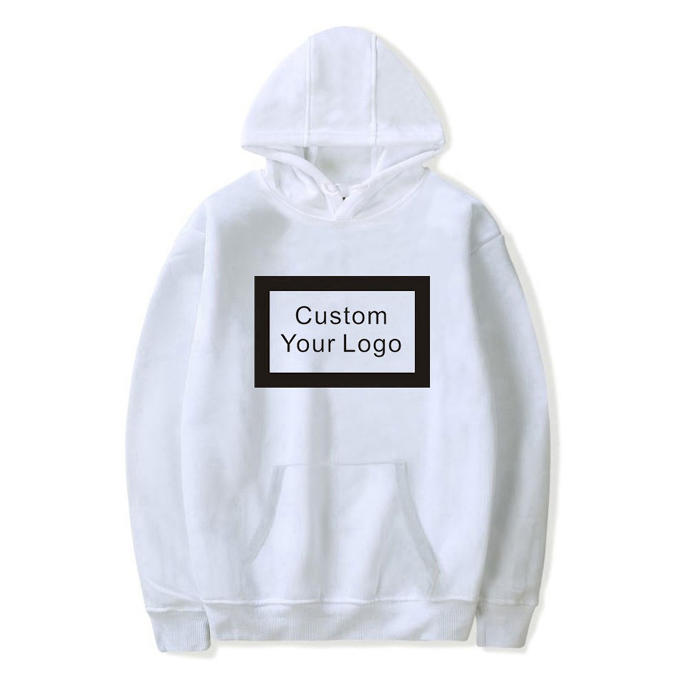 Wholesale Custom Logo Hoodies Unisex Men Women Long Sleeves Organic Cotton Oversized 
