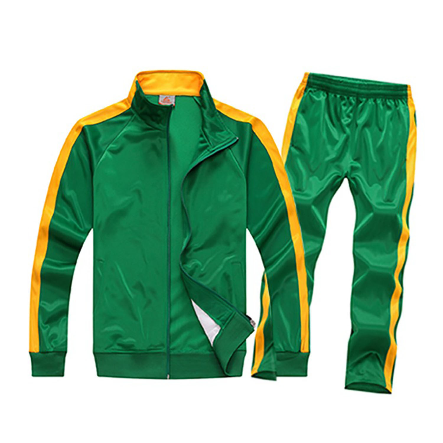 Tracksuit New Design Jogging Suits Side Zip Phone Pocket