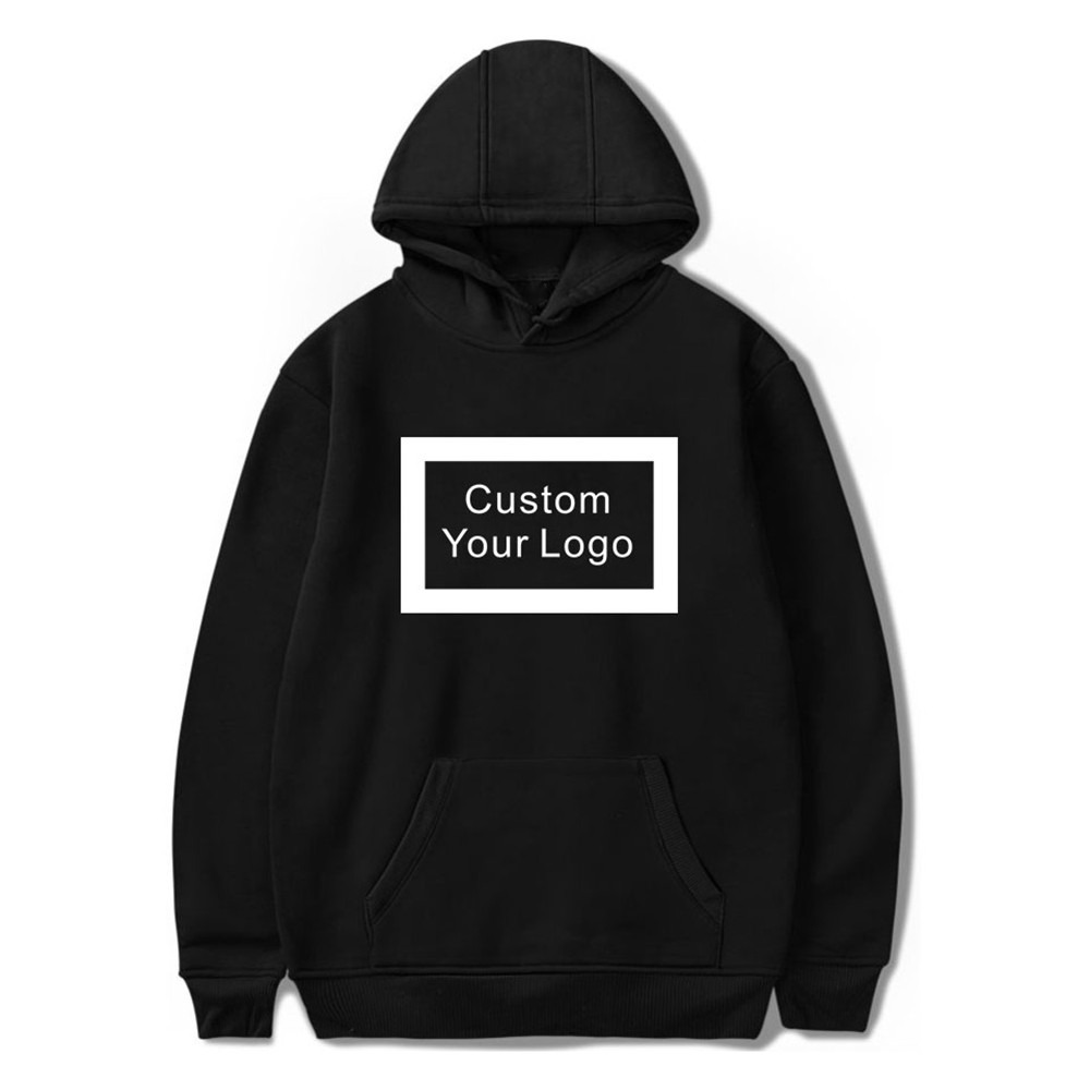 Wholesale Custom Logo Hoodies Unisex Men Women Long Sleeves Organic Cotton Oversized 